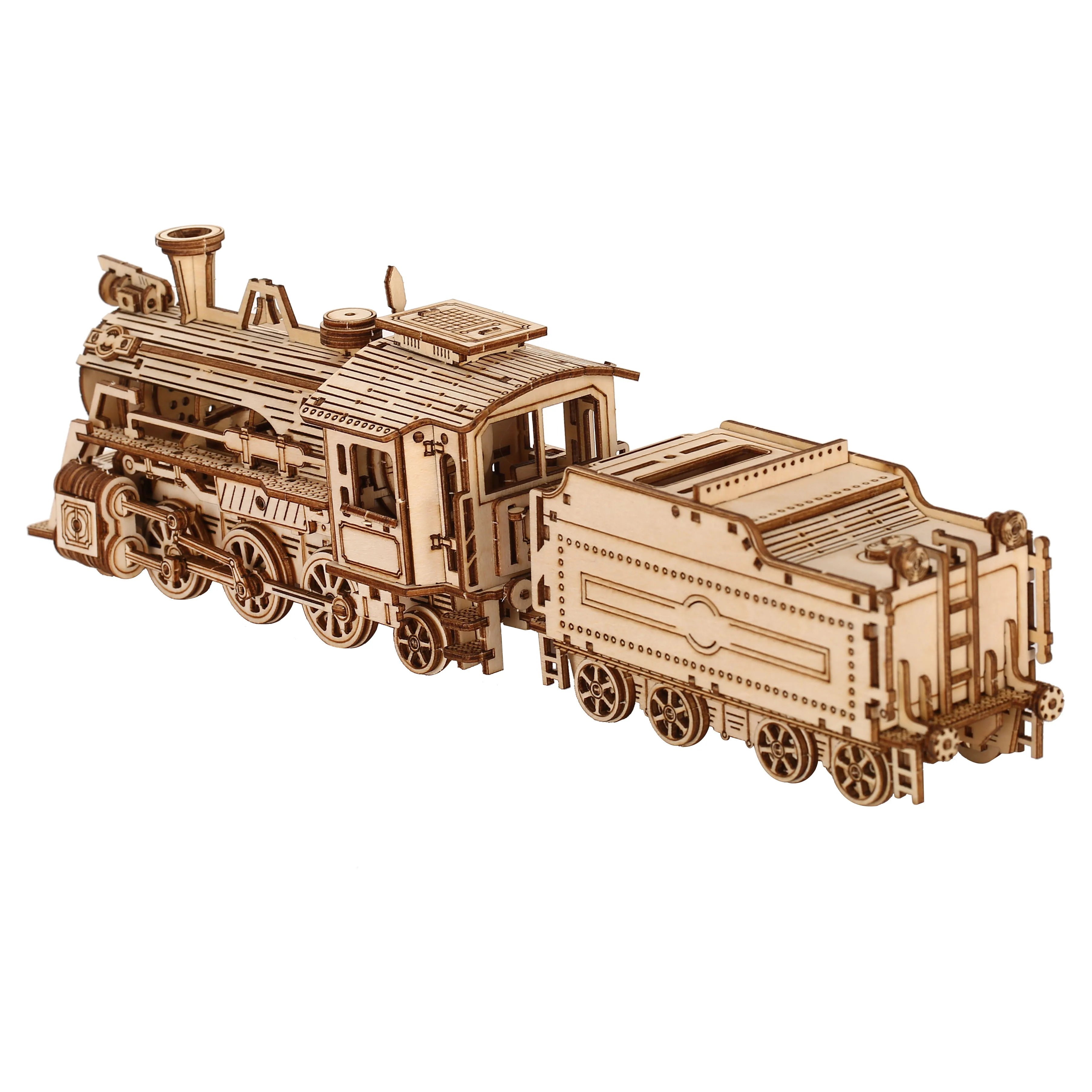 Locomotive 3D Wooden Puzzle Sc - Model Kit Locomotive บทวิจารณ์และราคา