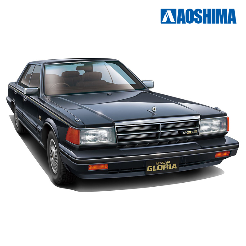 Static assembly car model Aosh - Model Kit Aoshima บทวิจารณ์และราคา