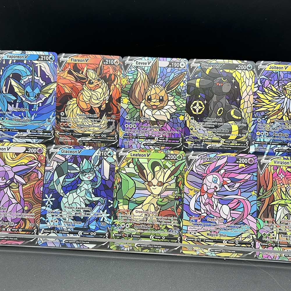 10Pcs/set Diy PTCG Eevee Umbre - Model Kit Umbreon บทวิจารณ์และราคา