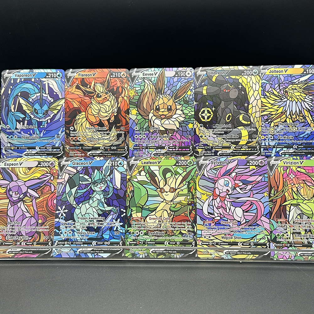 10Pcs/set Diy PTCG Eevee Umbre - Model Kit Umbreon บทวิจารณ์และราคา