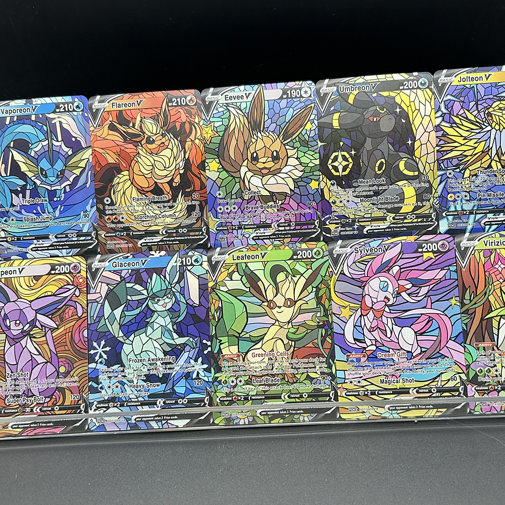 10Pcs/set Diy PTCG Eevee Umbre - Model Kit Umbreon บทวิจารณ์และราคา