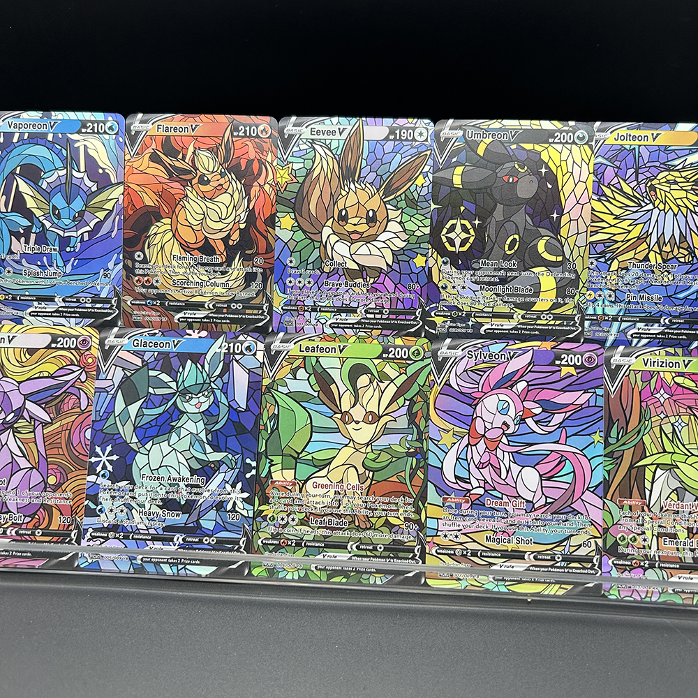 10Pcs/set Diy PTCG Eevee Umbre - Model Kit Umbreon บทวิจารณ์และราคา