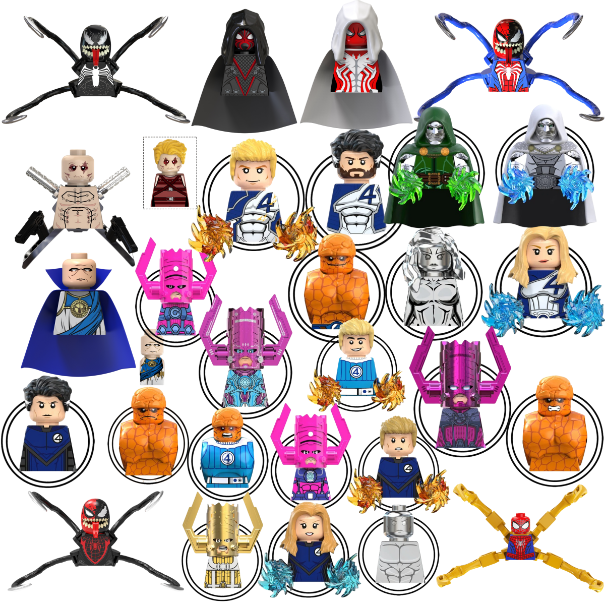 Blind Box Mini Building Blocks - Model Kit Venom บทวิจารณ์และราคา