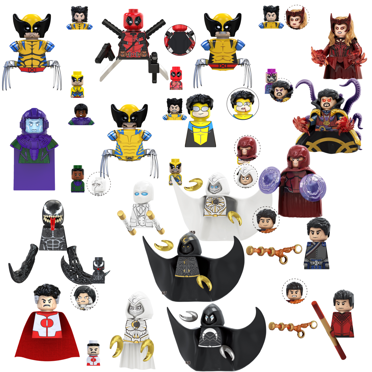 Blind Box Mini Building Blocks - Model Kit Venom บทวิจารณ์และราคา